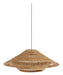 Light & Living Hanglamp Owana Zeegras, Ø80cm - Naturel - Rond