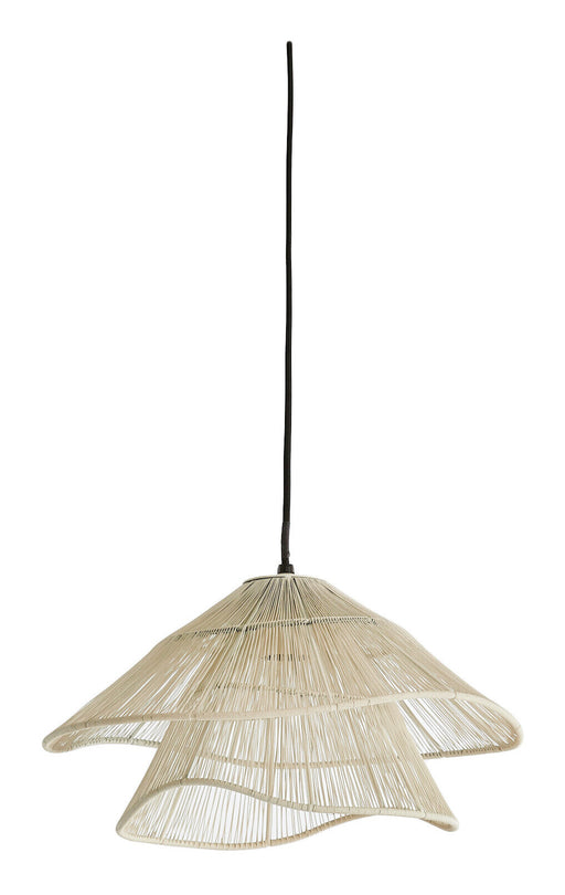 Light & Living Hanglamp Alameda Touw, Ø36cm - Crème