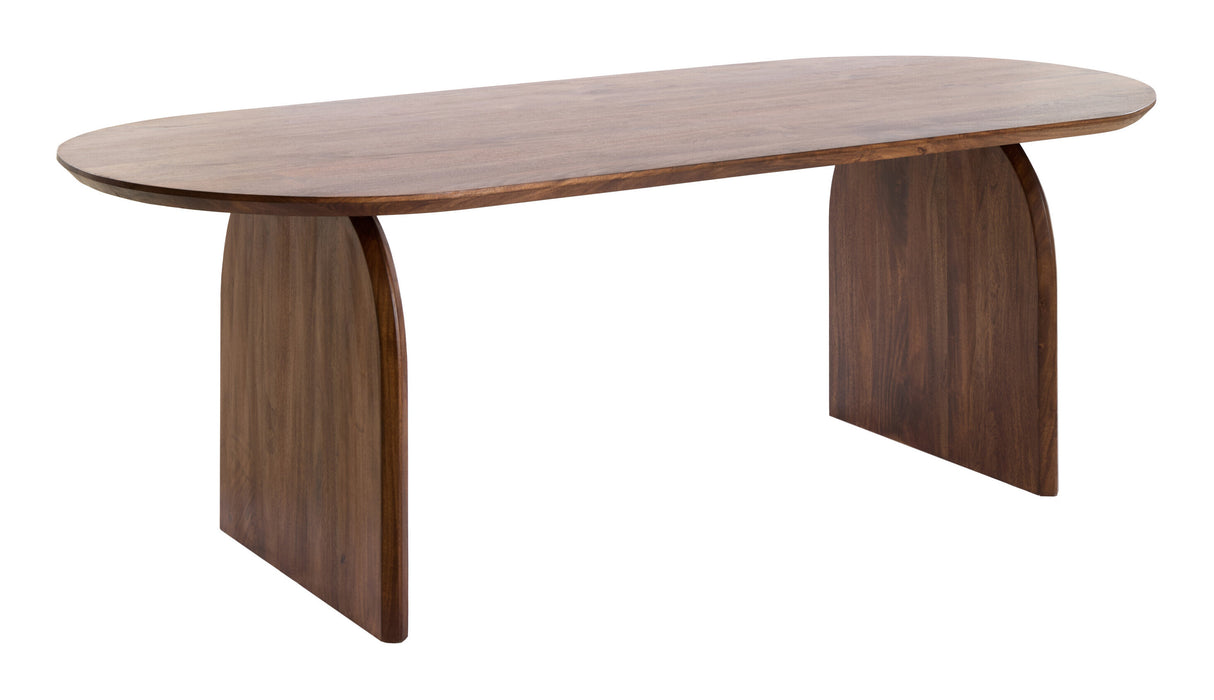 Light & Living Ovale Eettafel Indore Acaciahout, 220 x 100cm - Bruin - Ovaal