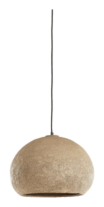 Light & Living Hanglamp Celmiros Papier-maché, Ø41cm - Grijs - Rond