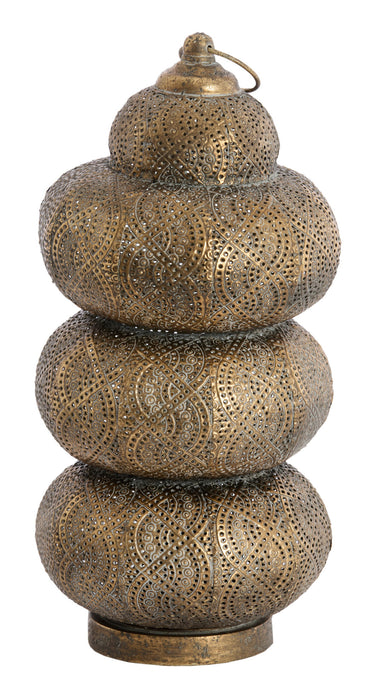 Light & Living Tafellamp Kaito Metaal, 42cm - Goud - Rond