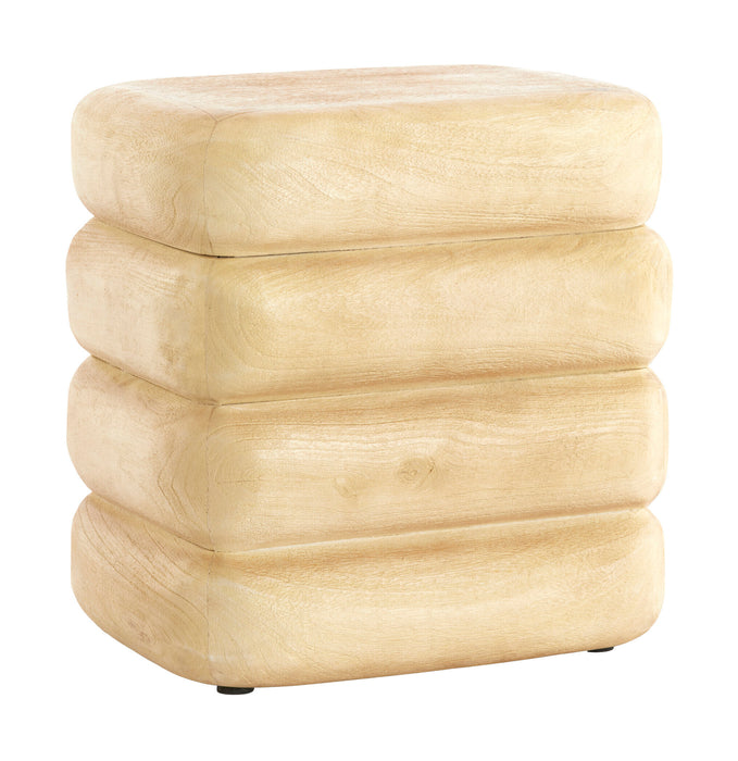 Light & Living Bijzettafel Freyja Hout, 40 x 30cm - Naturel