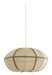 Light & Living Hanglamp Mirelys Ø49cm - Naturel/Olijfgroen - Rond
