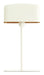 Light & Living Tafellamp Elenie 48cm - Glans Crème