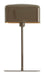 Light & Living Tafellamp Elenie 48cm - Donkerbruin