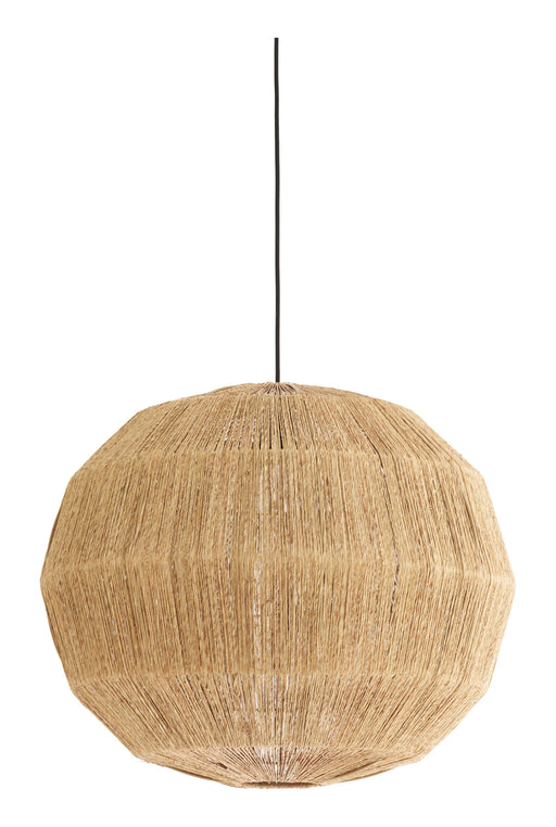 Light & Living Hanglamp Junna Jute, Ø60cm - Naturel - Rond