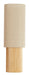 Light & Living Tafellamp Laslo Linnen en hout, 94cm - NATUREL - Ovaal