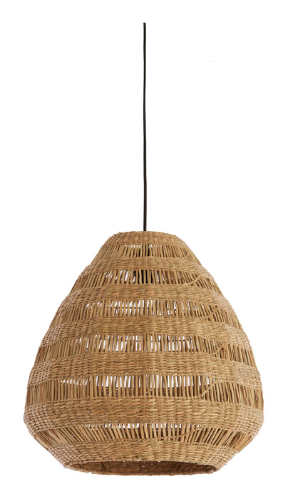 Light & Living Hanglamp Soluna Zeegras, Ø47cm - Naturel - Rond