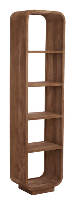 Light & Living Wandkast Dane 200 x 50cm - Mat Grijs/Bruin