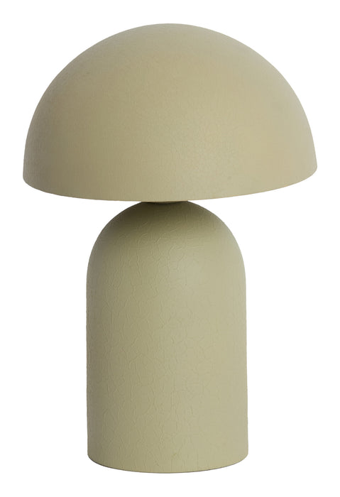 Light & Living Tafellamp Tolima 35cm - Mat Groen/Grijs - Rond
