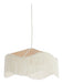 Light & Living Hanglamp Tiffany Raffia, Ø50cm - Naturel/Crème - Rond