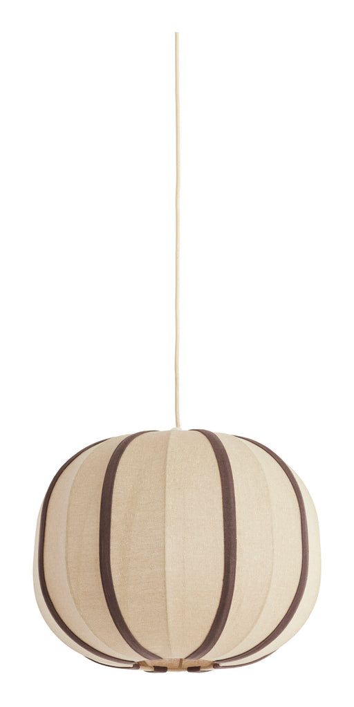 Light & Living Hanglamp Esmiria Ø40cm - Naturel/Donkerbruin - Rond