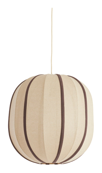 Light & Living Hanglamp Esmiria Ø51cm - Naturel/Donkerbruin - Rond
