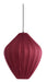 Light & Living Hanglamp Verita Ø47cm - Bordeaux - Organisch