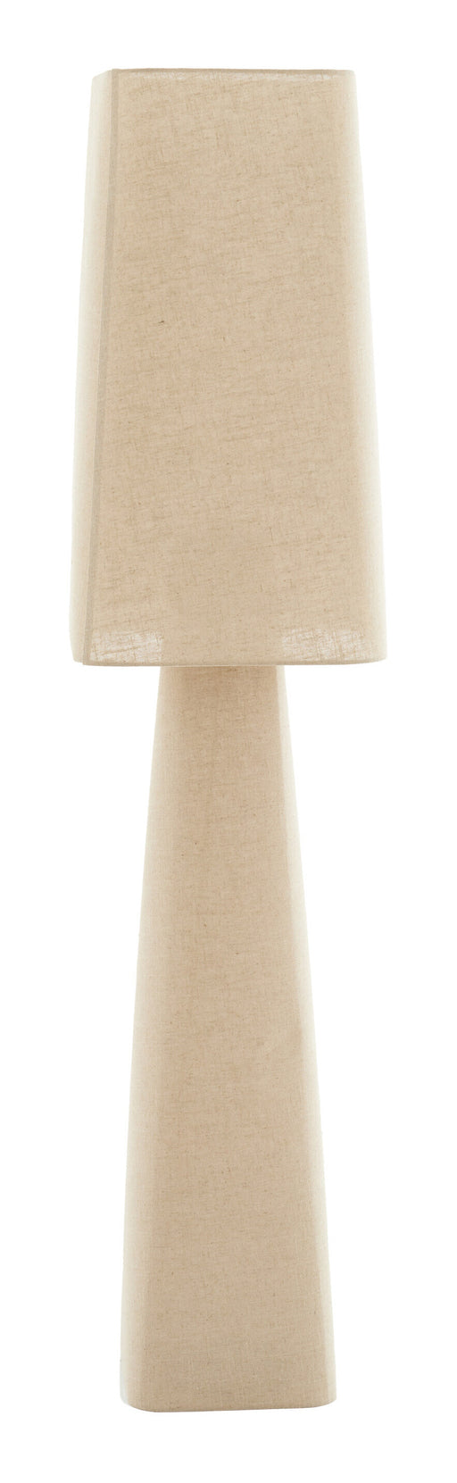 Light & Living Vloerlamp Mikko Linnen, 176cm - Naturel - Vierkant