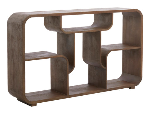 Light & Living Wandkast Labare 82 x 140cm - Mat Grijs/Donkerbruin