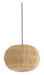 Light & Living Hanglamp Junna Jute, Ø40cm - Naturel - Rond