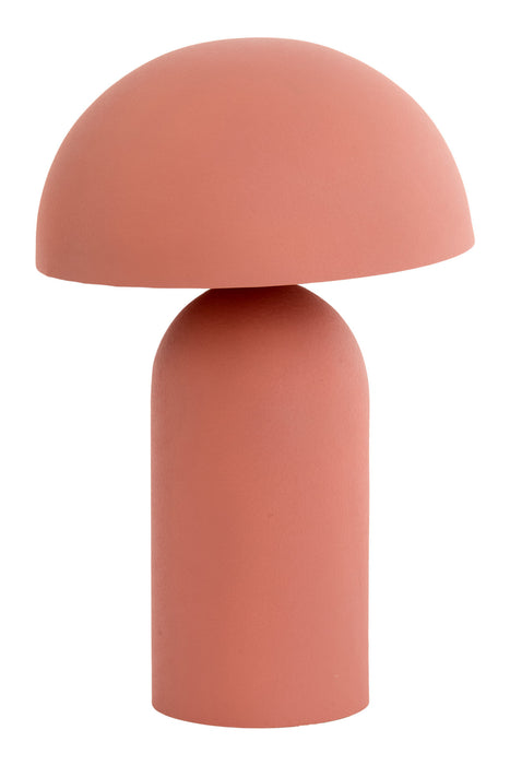Light & Living Tafellamp Tolima 48cm - Koraalroze - Rond