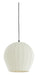 Light & Living Hanglamp Zagori Bouclé, Ø35cm - Crème - Rond