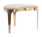 Light & Living Organische Salontafel Giulio Marmer, 51 x 33cm - Taupe