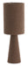 Light & Living Tafellamp Micky Bouclé, 58cm - Bruin - Rond