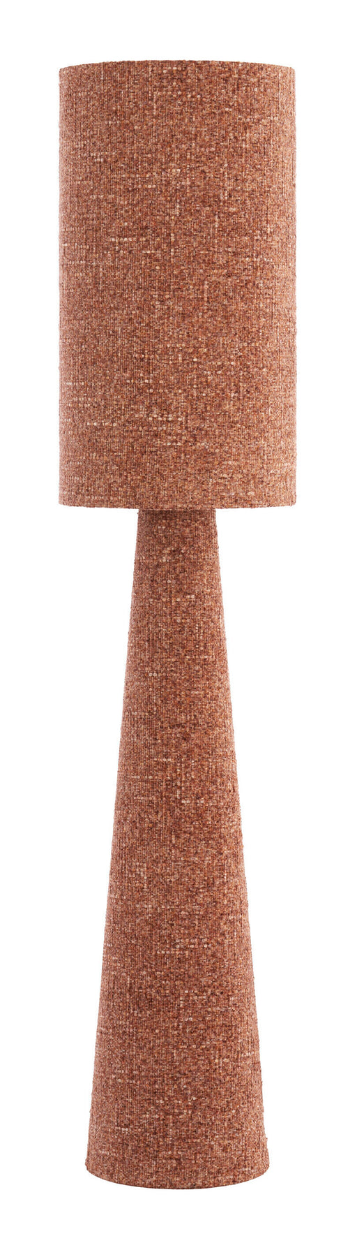 Light & Living Vloerlamp Micky Bouclé, 180cm - Bordeaux - Rond