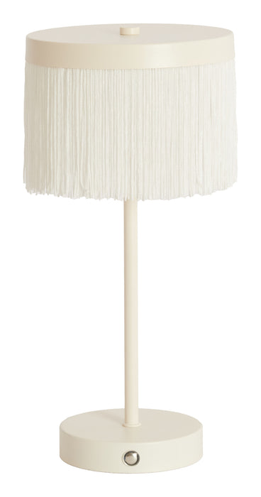 Light & Living Tafellamp Diny LED, 35cm - Crème - Rond