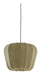 Light & Living Hanglamp Zubedo Textiel Ø50cm Olijfgroen Rond