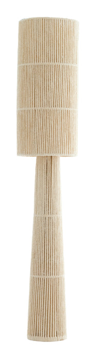 Light & Living Vloerlamp Michiel Chenille, 160cm - Crème - Rond