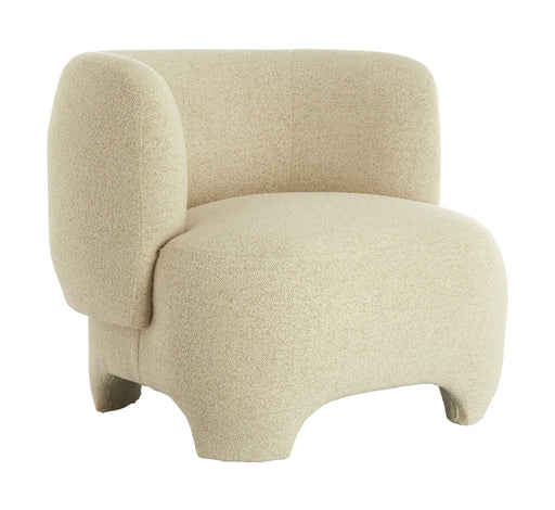 Light & Living Fauteuil Zenica Bouclé - Crème - Organisch