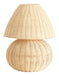 Light & Living Tafellamp Mavon Rotan, 35cm - Naturel - Rond
