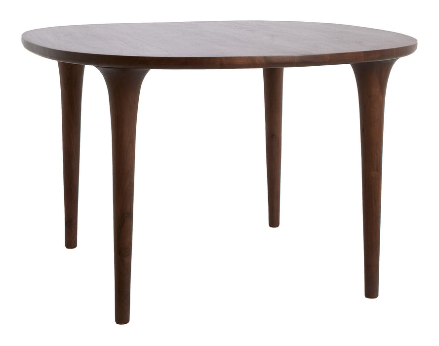 Light & Living Eettafel Zale Acaciahout, Ø140cm - Donkerbruin - Rond