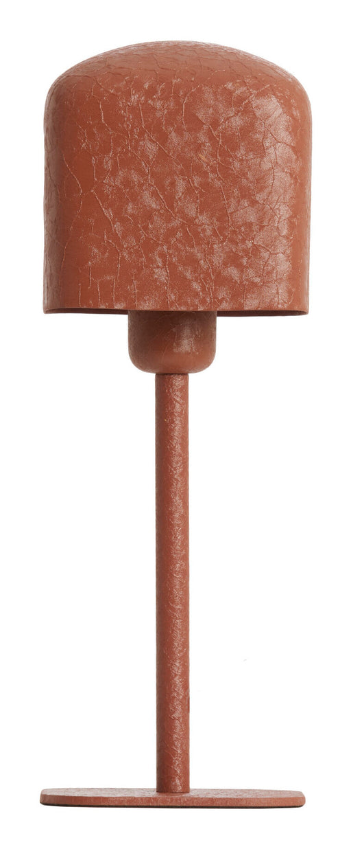 Light & Living Tafellamp Elenie 36cm - Oranje - Vierkant