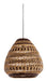 Light & Living Hanglamp Soluna Zeegras, Ø47cm - Naturel/Bruin - Rond