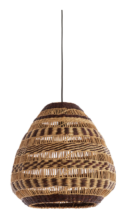 Light & Living Hanglamp Soluna Zeegras, Ø47cm - Naturel/Bruin - Rond