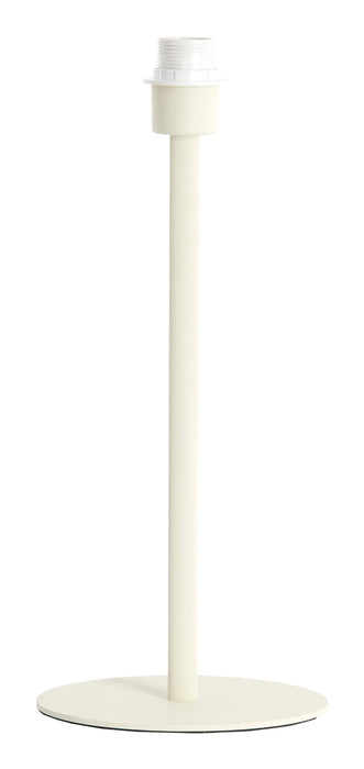 Light & Living Lampvoet Cerini Metaal, 46cm - Crème (excl. kap) - Ovaal