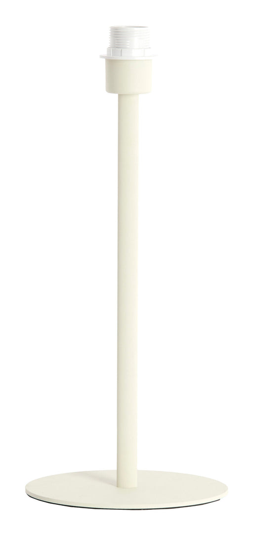 Light & Living Lampvoet Cerini Metaal, 46cm - Crème (excl. kap) - Ovaal