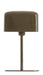 Light & Living Tafellamp Elenie 36cm - Donkerbruin