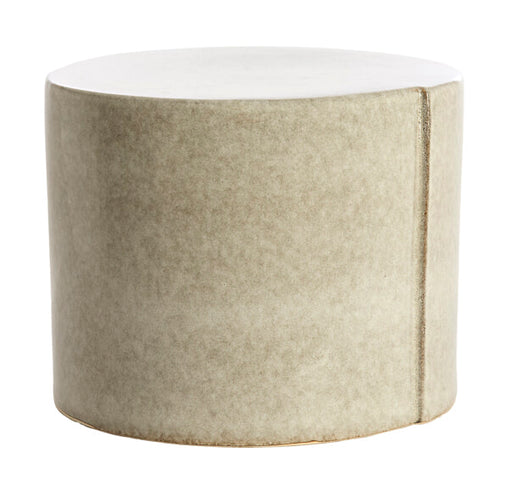 Light & Living Ronde Bijzettafel Chulilla Keramiek, Ø42cm - Grijs
