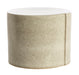 Light & Living Ronde Bijzettafel Chulilla Keramiek, Ø42cm - Grijs
