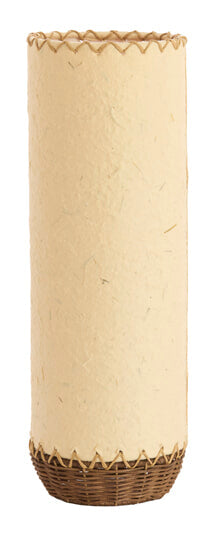 Light & Living Tafellamp Tio Papier en rotan, 40cm - BEIGE - Rond