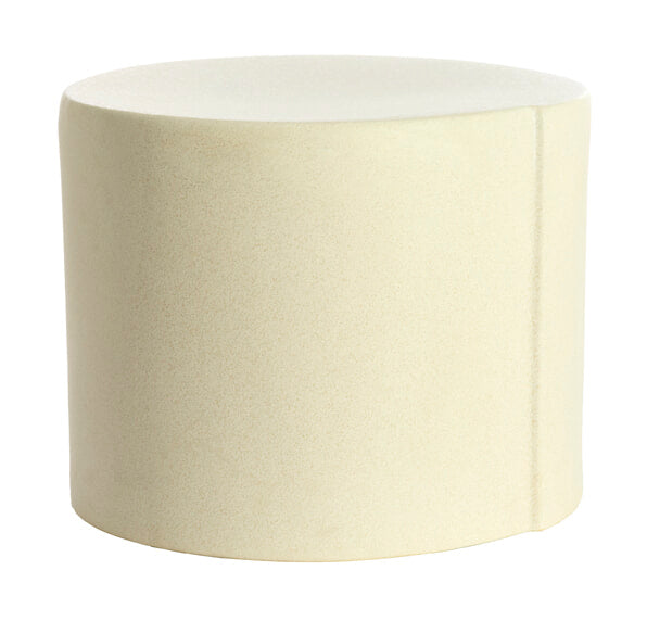 Light & Living Ronde Bijzettafel Chulilla Keramiek, Ø42cm - Crème
