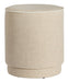 Light & Living Poef Rosin 40cm - Beige - Rond