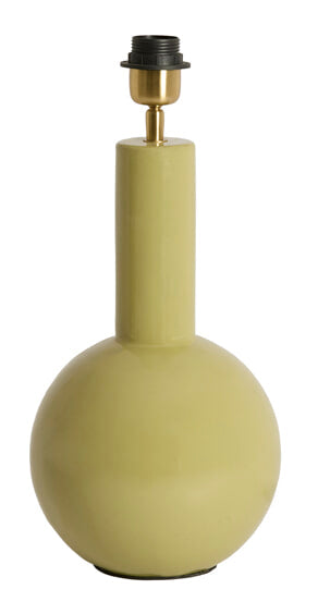 Light & Living Lampvoet Benao 38cm - Olijfgroen (excl. kap) - Rond