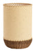 Light & Living Tafellamp Tio Papier en rotan, 36cm - BEIGE - Rond