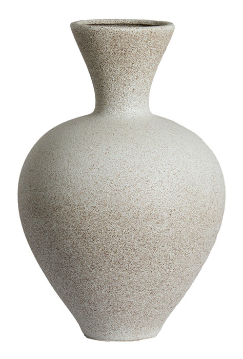 Light & Living Vaas Sulmona Keramiek, 48cm - Crème - Rond