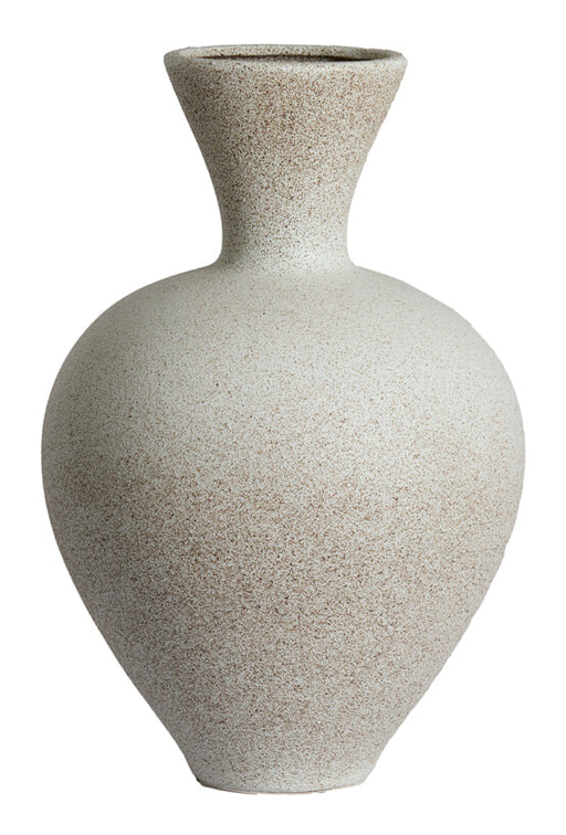 Light & Living Vaas Sulmona Keramiek, 48cm - Crème - Rond