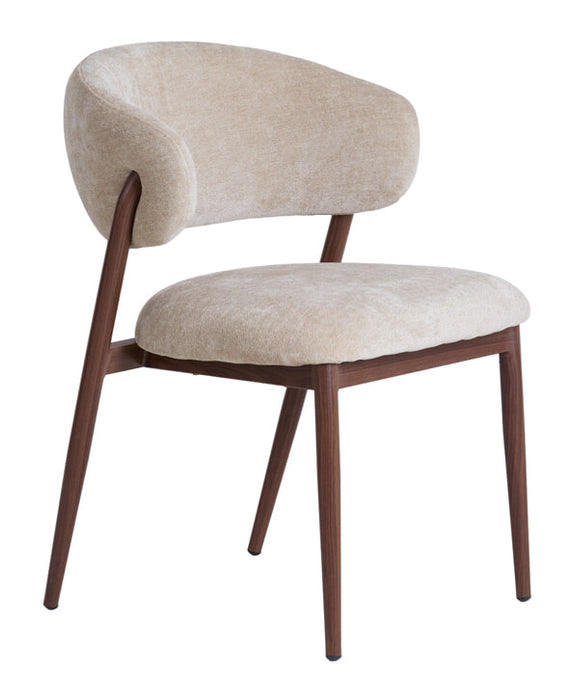 Light & Living Eetkamerstoel Isandro - Beige/Bruin