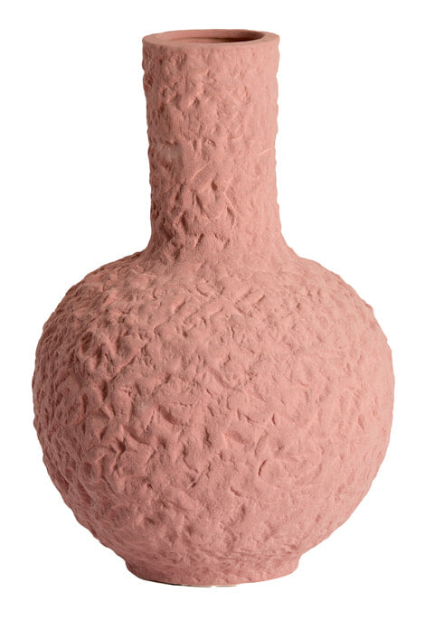 Light & Living Vaas Sacile Keramiek, 50cm - Oud roze - Rond