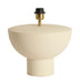 Light & Living Lampvoet Ismara 25cm - Crème (excl. kap) - Rond